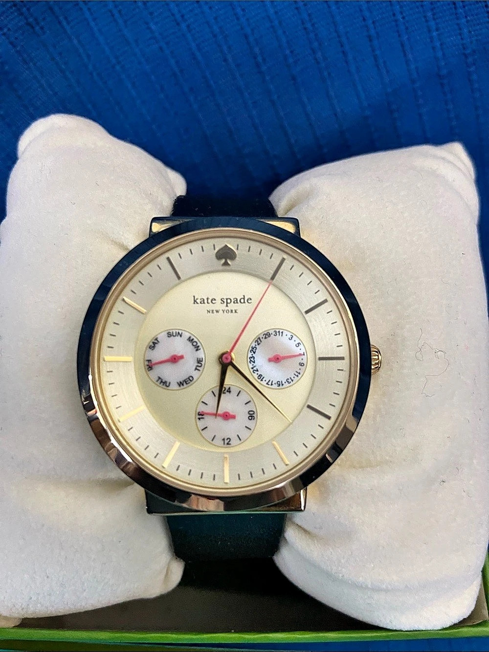 Kate Spade New York Black & Gold Watch